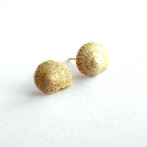 Shells Post Earrings Handmade Of Seashells,..
