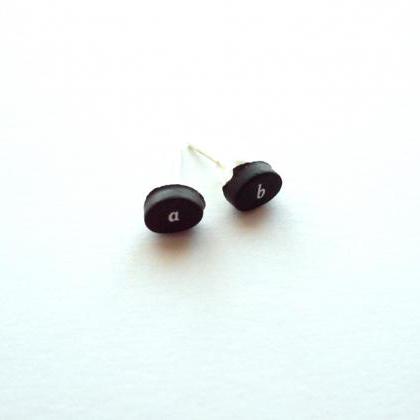 Minimalist Earrings Science Jewelry Made Of..