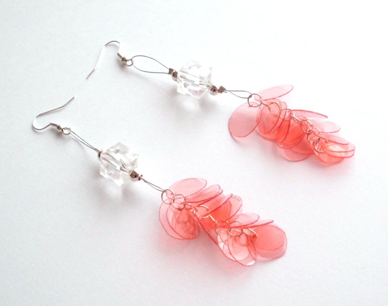 Plastic bottle earrings deals